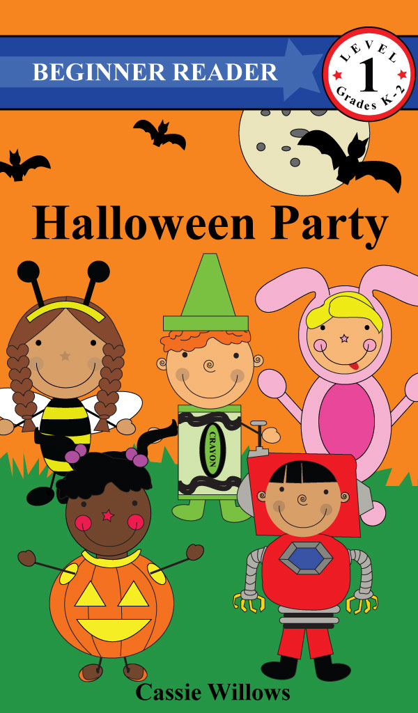 cassie willows halloween party level 1 beginner reader imaginative press